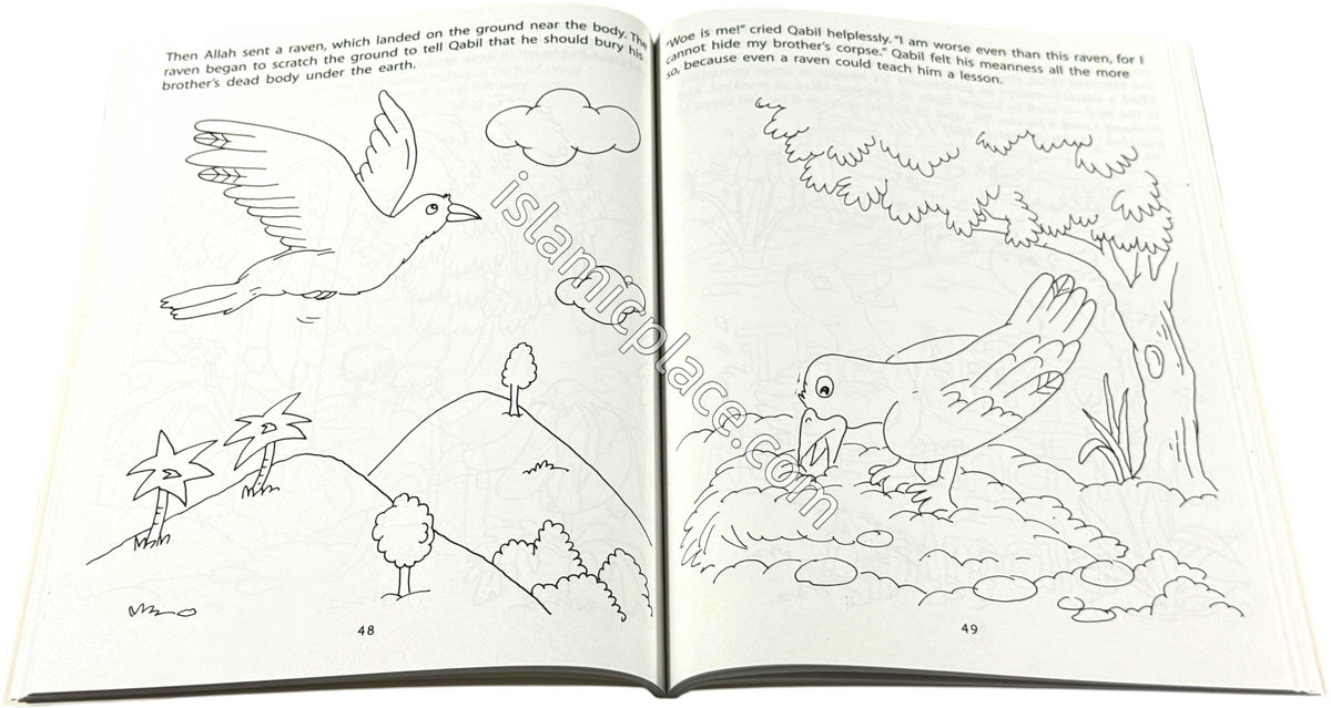 Children's Stories from the Quran - Big Coloring Book 1 - Fun to Color and Learn