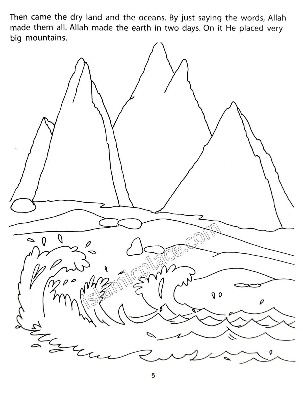 Children's Stories from the Quran - Big Coloring Book 1 - Fun to Color and Learn
