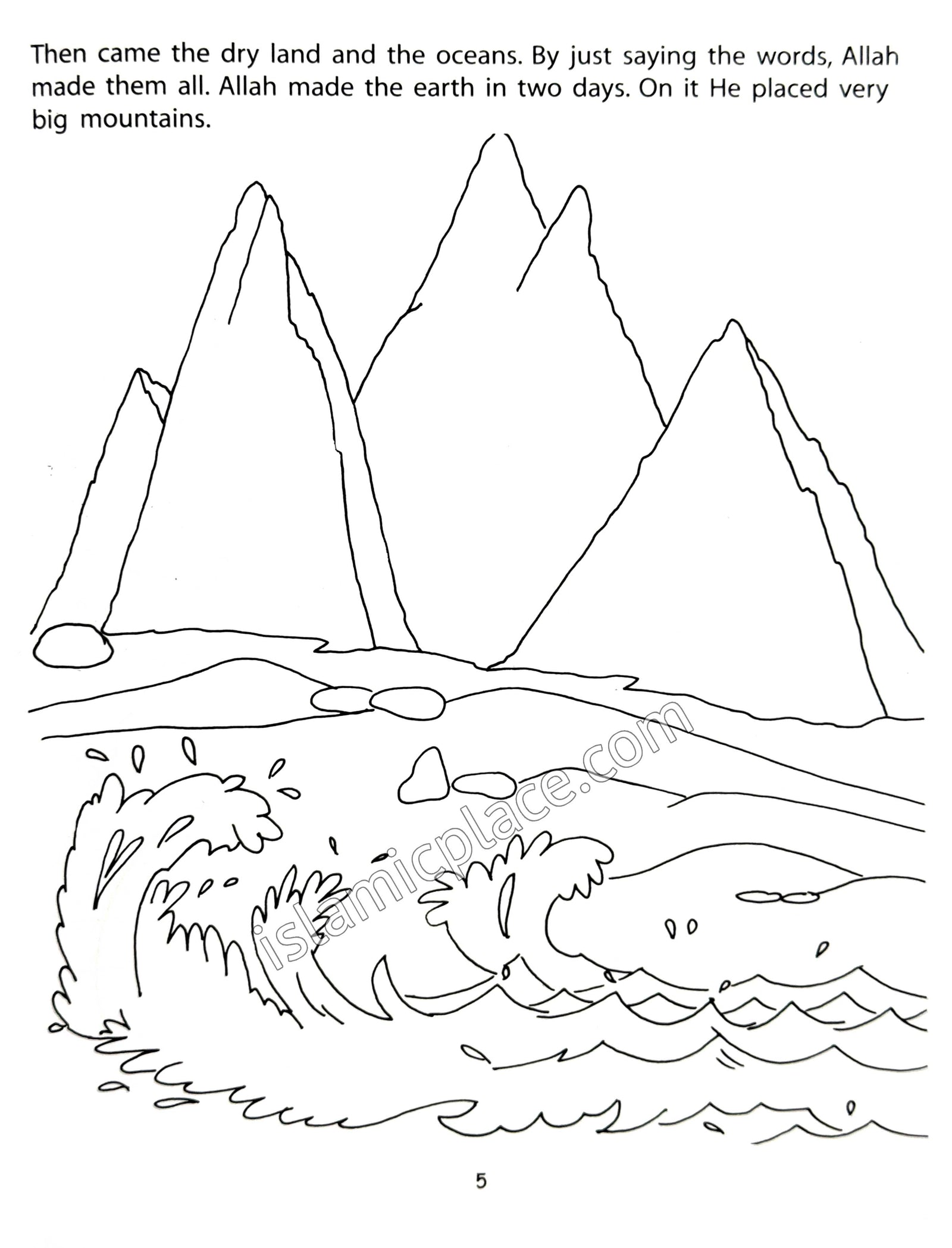 Children's Stories from the Quran - Big Coloring Book 1 - Fun to Color and Learn
