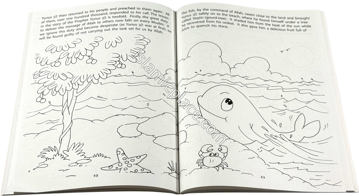 Children's Stories from the Quran - Big Coloring Book 2 - Fun to Color and Learn
