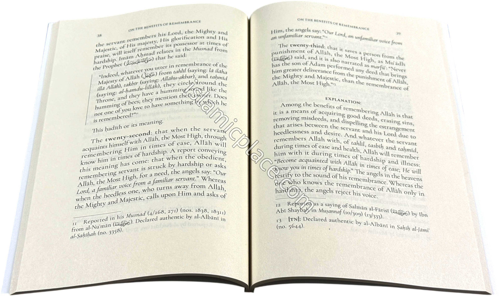 An Explanation of Ibn al-Qayyim's The Benefits of Remembrance