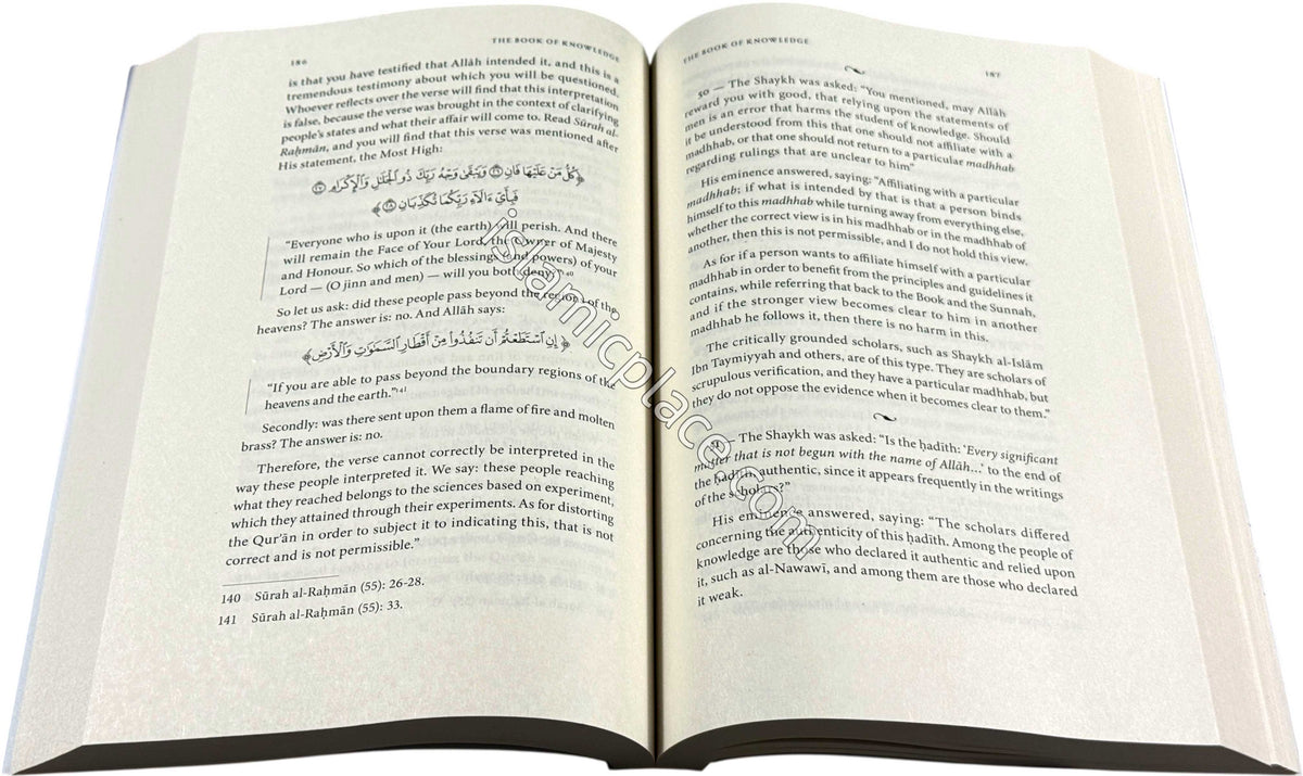 The Book of Knowledge - Its definition, virtues, rulings, etiquettes, acquisition, caustions, books & fatawa concerning it