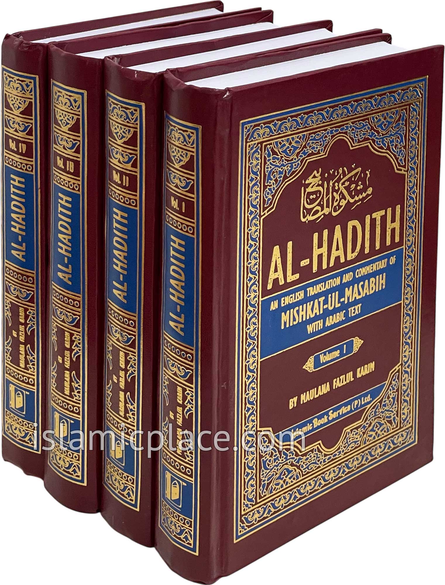 [4 vol set] Al-Hadith - An English Translation and commentary of Mishkat-ul-Masabih with Arabic Text