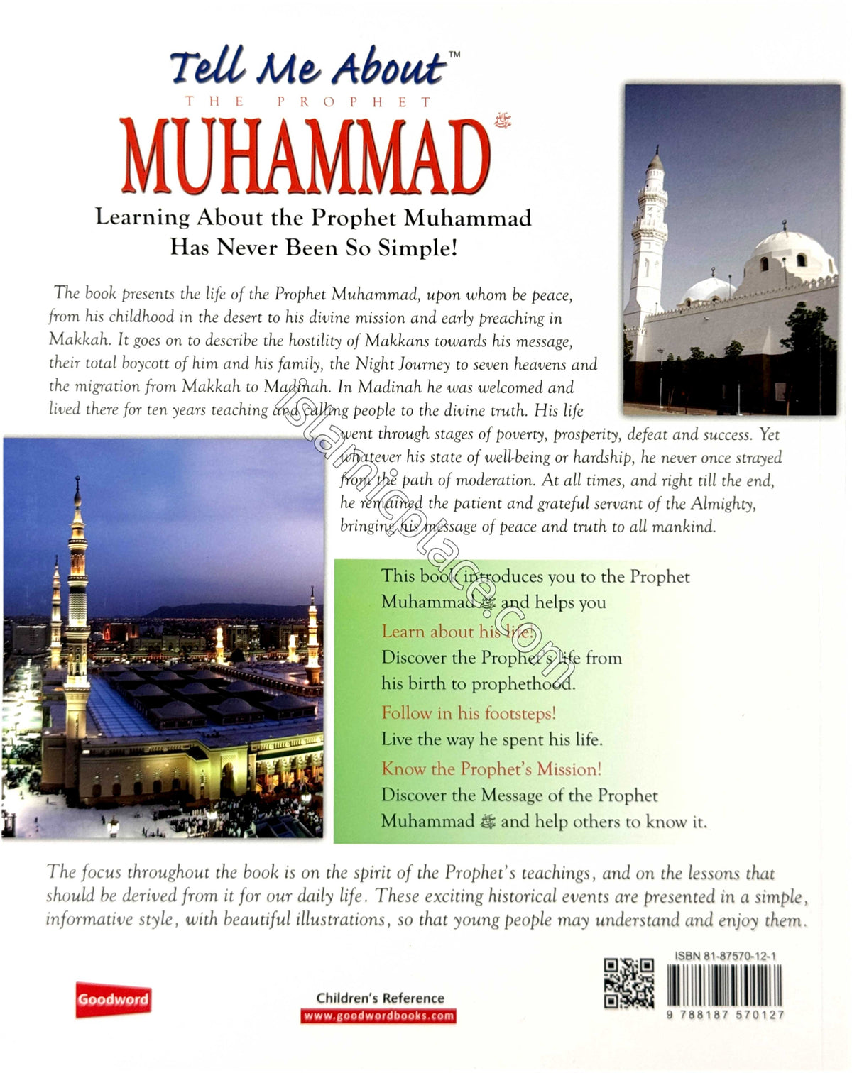 Tell Me About The Prophet Muhammad (Paperback)