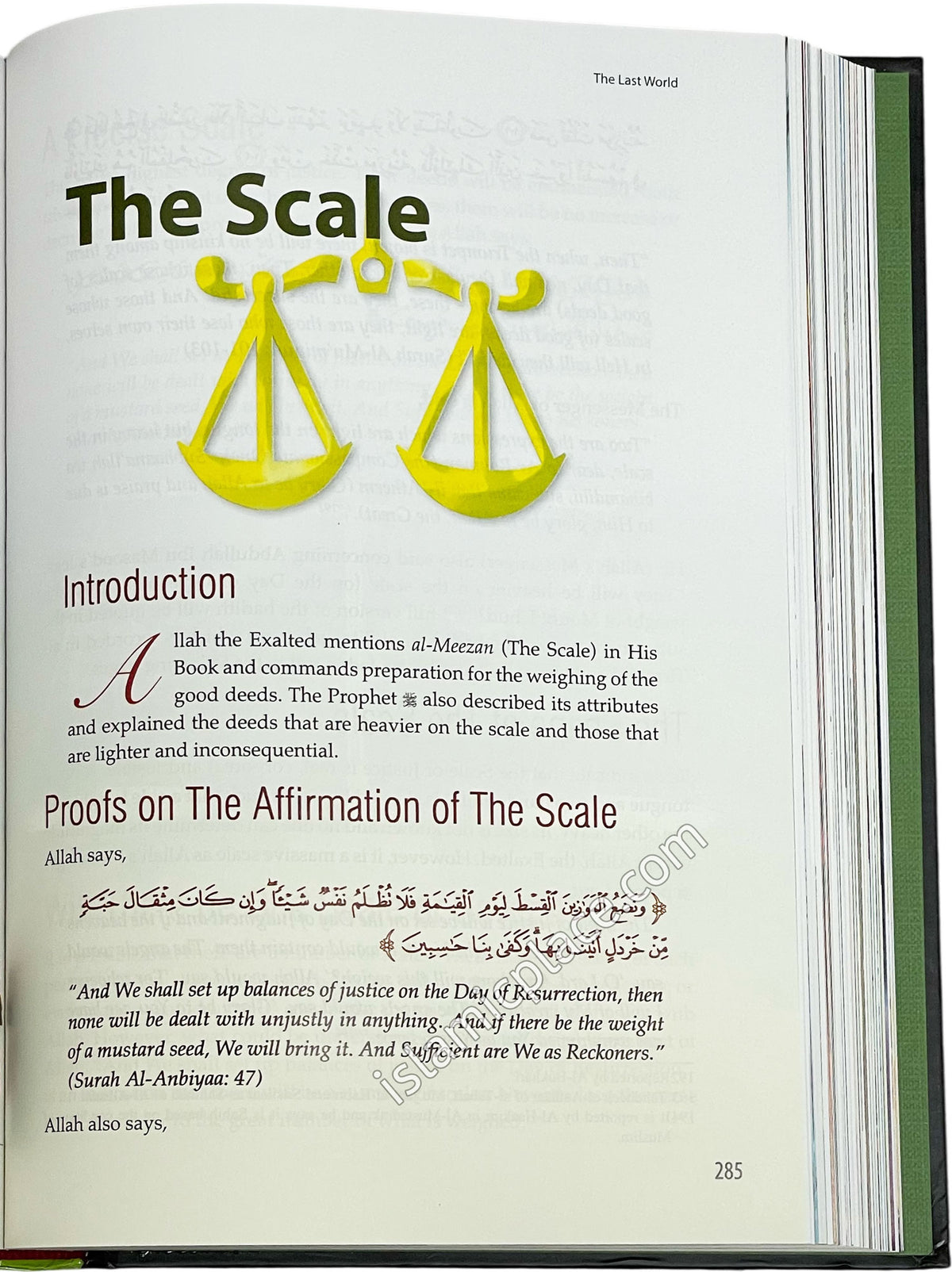 The Last World - Description of the Signs of the Hour, Barzakh and the Hereafter From Quran and Sunnah