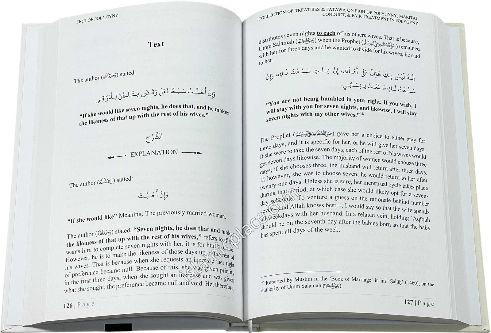 Fiqh of Polygyny - Marital Conduct, & Fair Treatment in Polygyny - Collection of Treatises & Fatawa on