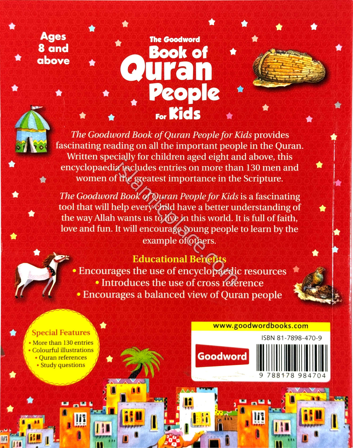 The Goodword Book of Quran People for Kids - A fascinating handbook to all the key people in the Quran (Paperback)