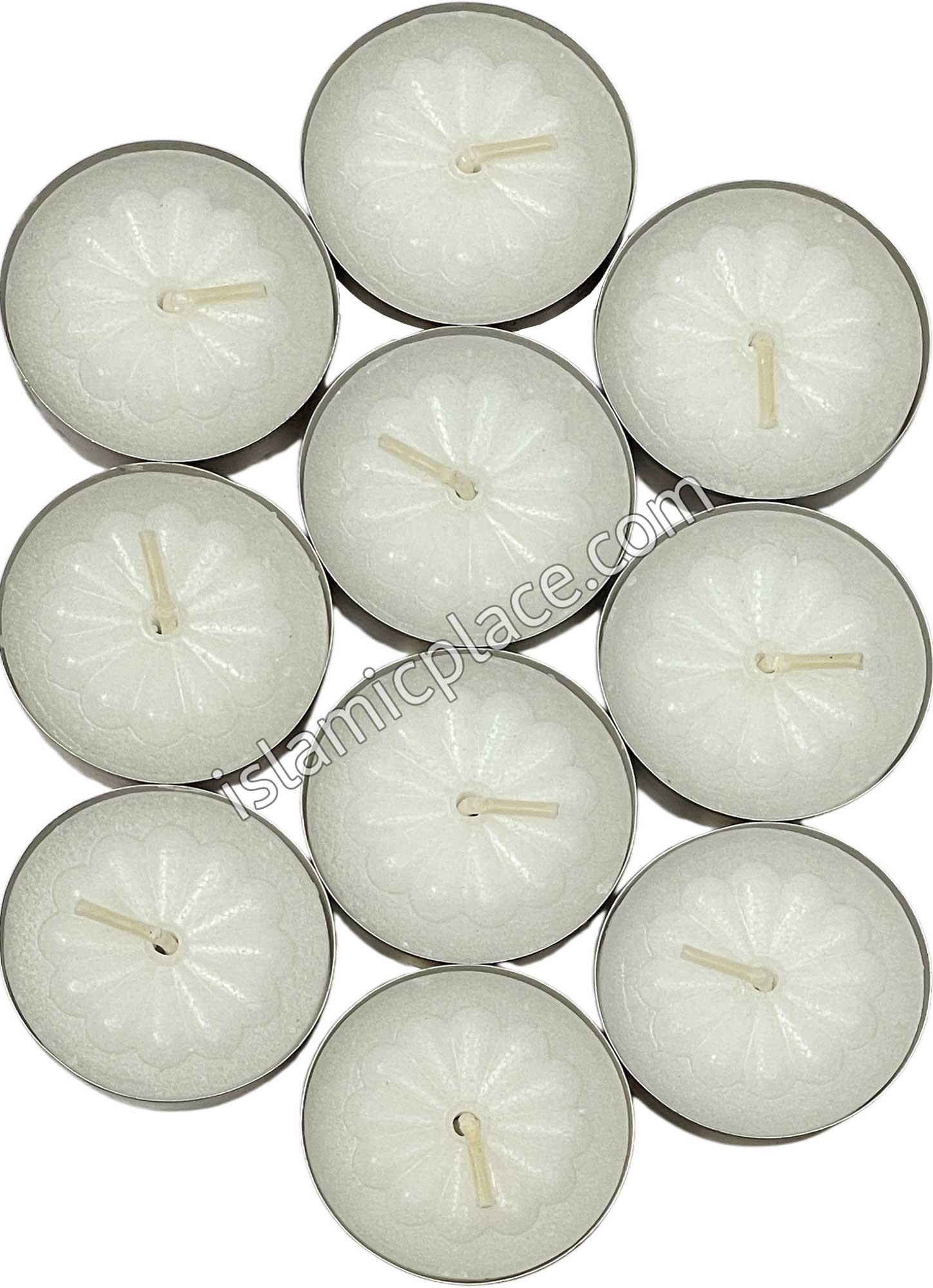 10 Tea Lights pack (Burns up to 5 Hours)