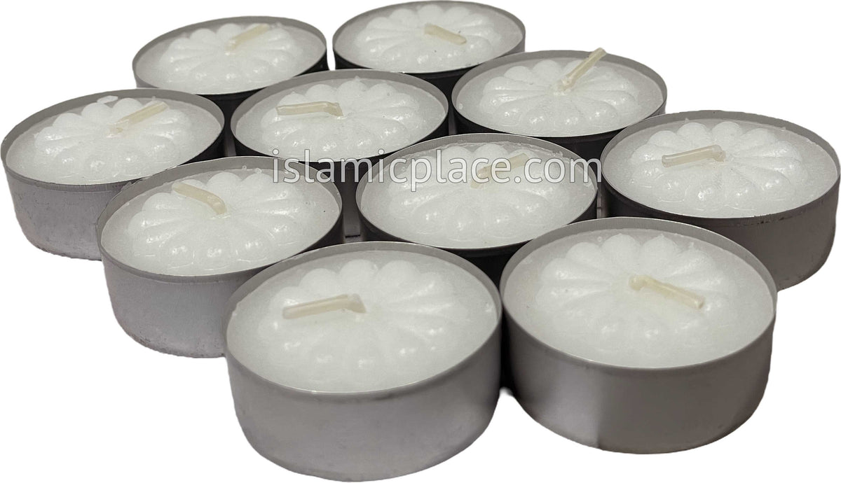 10 Tea Lights pack (Burns up to 5 Hours)