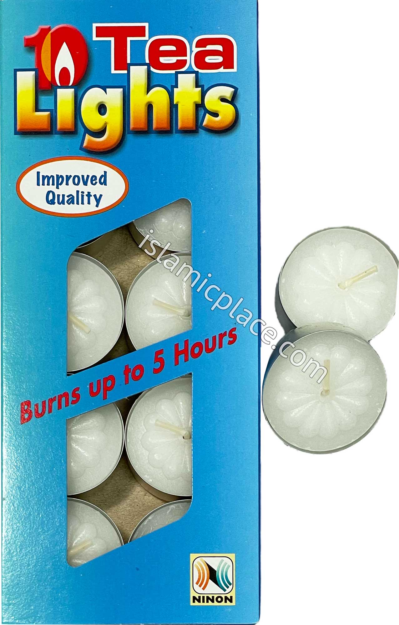 10 Tea Lights pack (Burns up to 5 Hours)