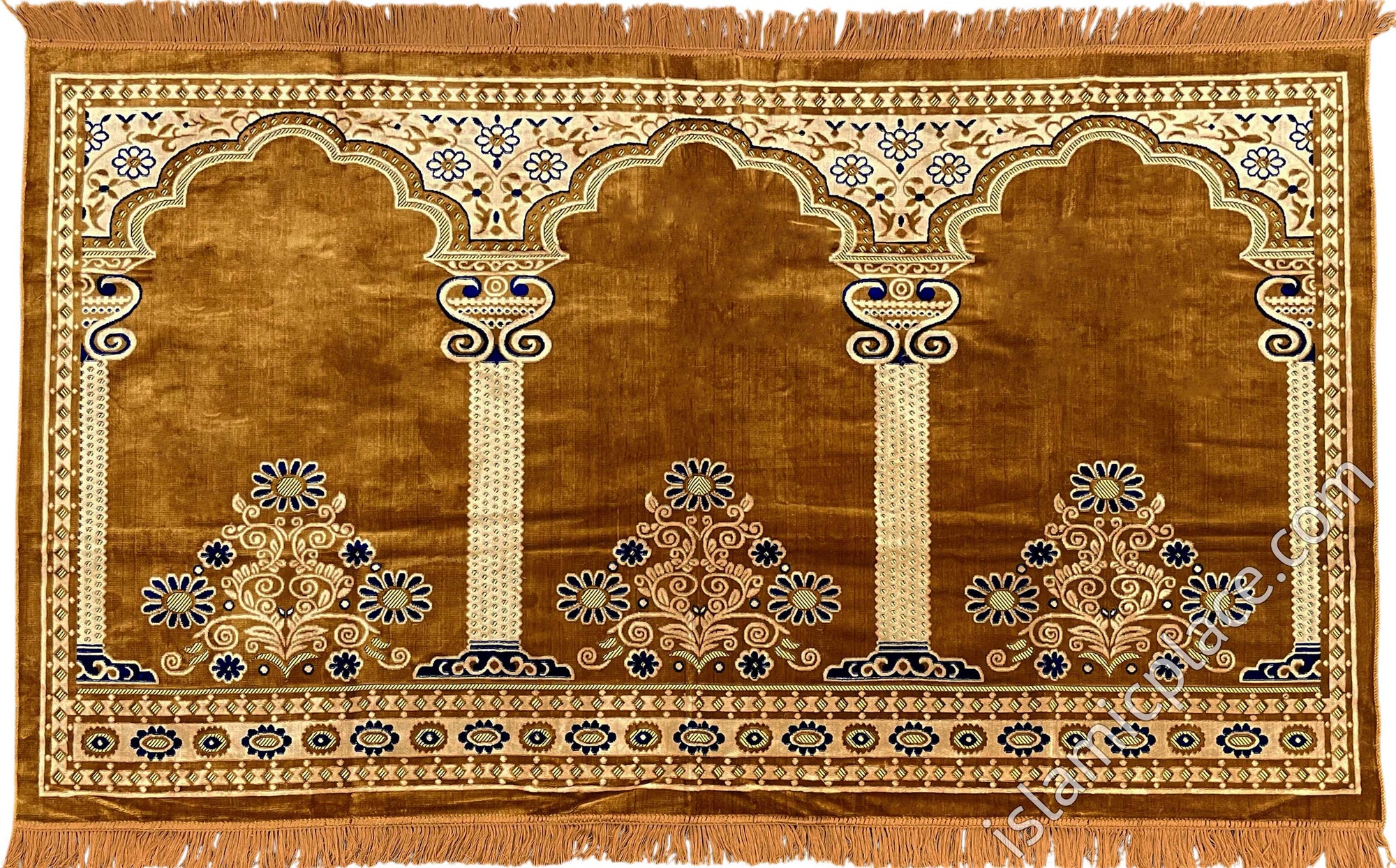 Golden - Abbas Family Prayer Rug (3-4 People)
