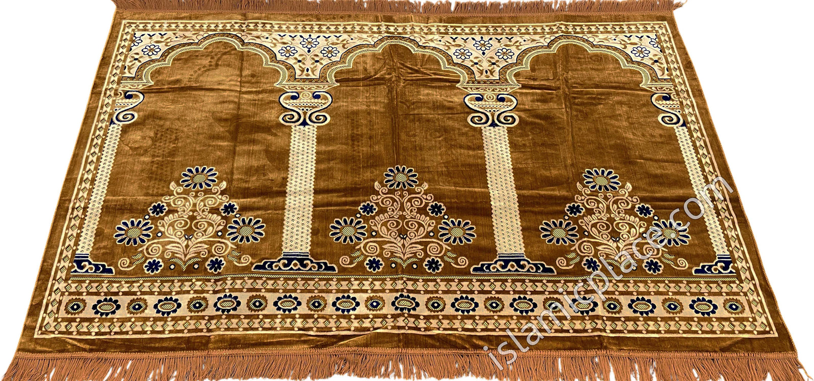 Golden - Abbas Family Prayer Rug (3-4 People)