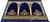 Navy Blue - Abbas Family Prayer Rug (3-4 People)