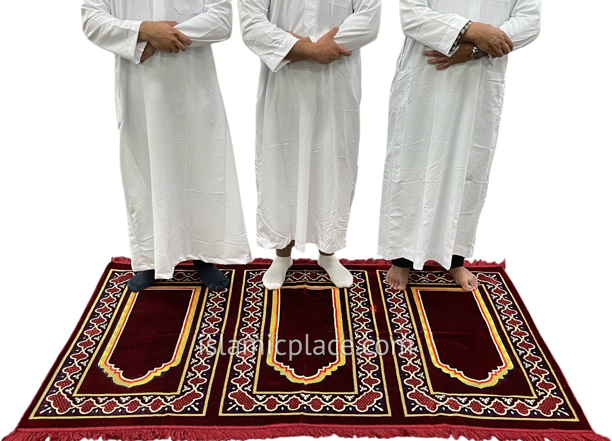 Abdullah Family Prayer Rug (3-4 People) Plus size