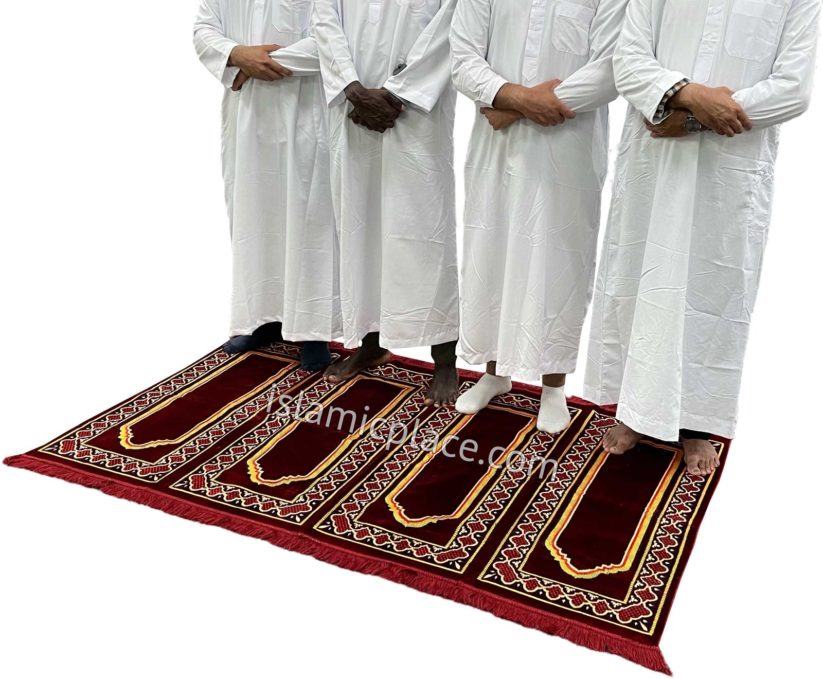 Abu Bakr Family Prayer Rug (3-4 People) Plus size