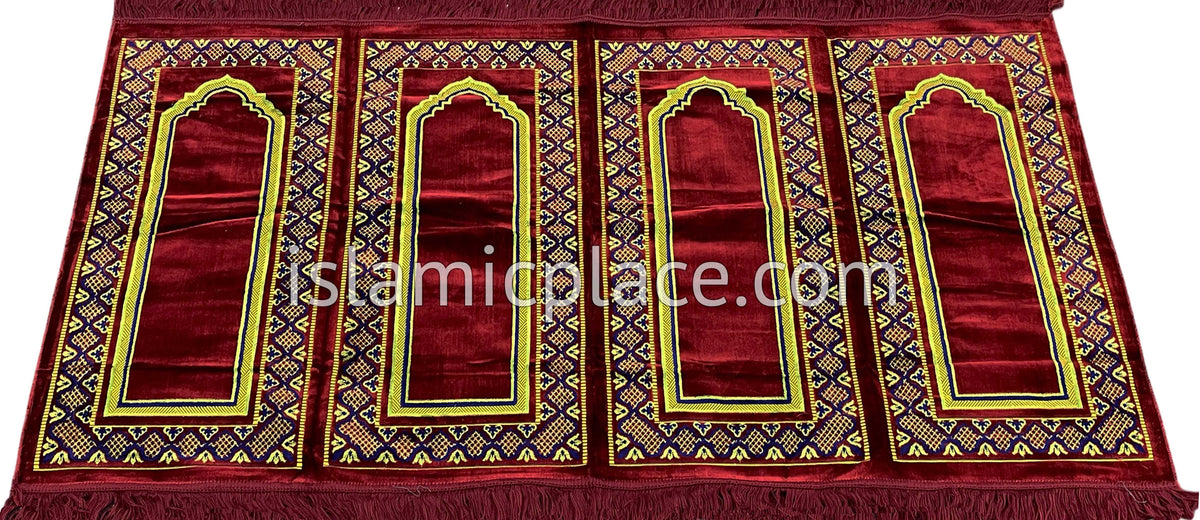Arif Family Prayer Rug (3-4 People) Plus size