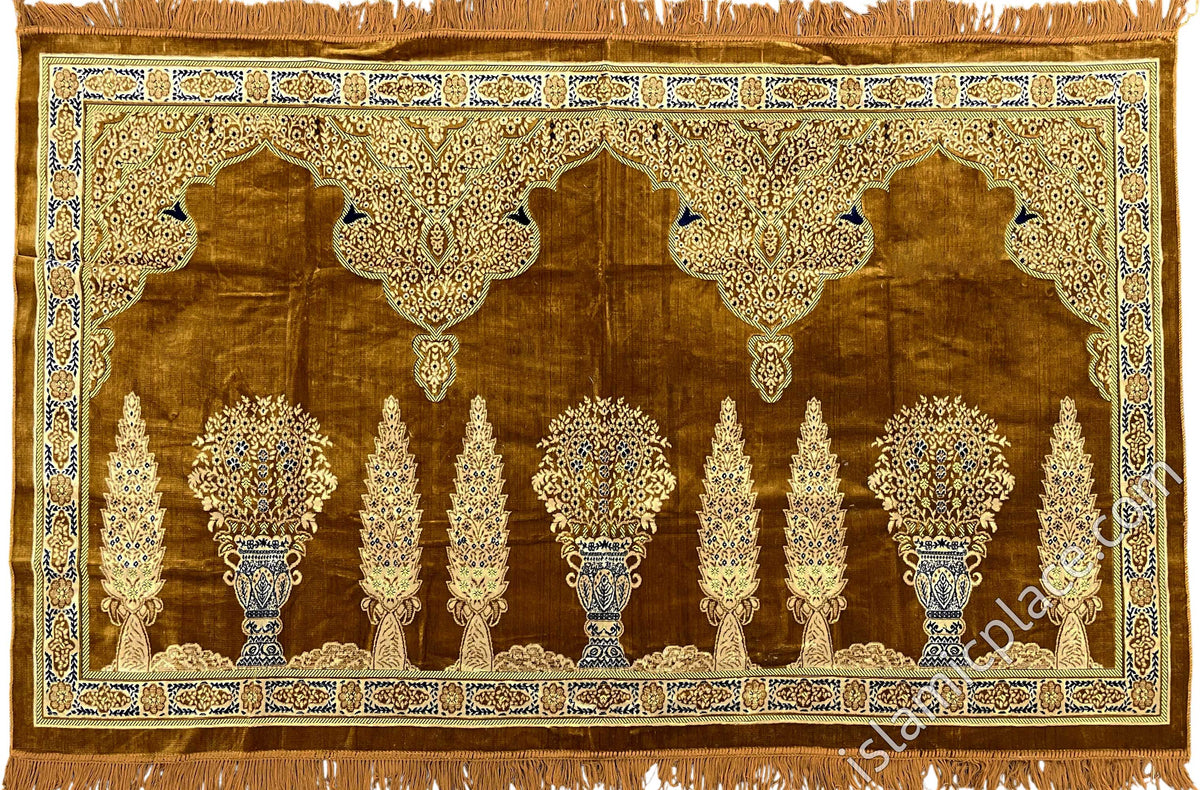 Golden - Asad Family Prayer Rug (3-4 People)