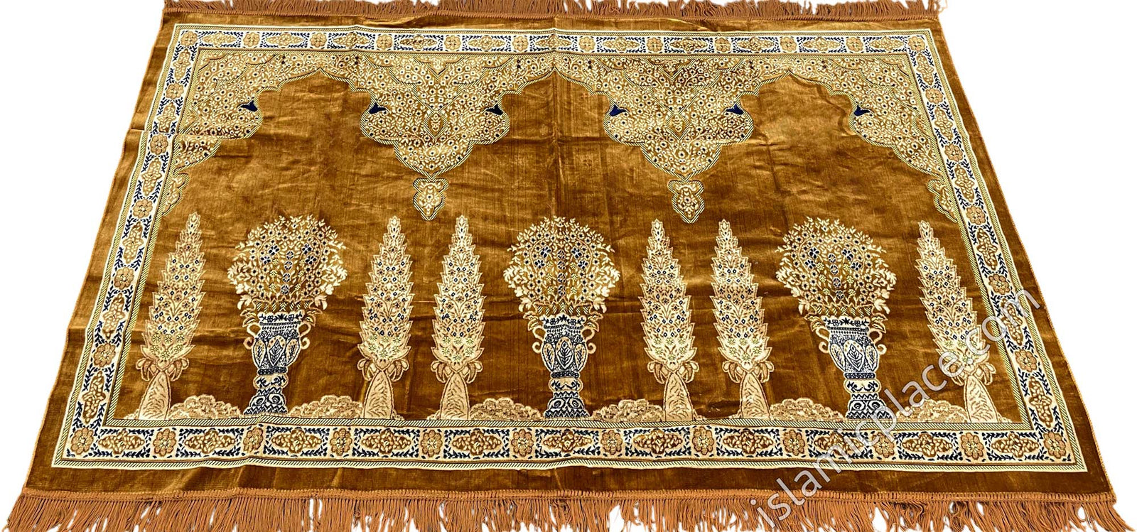 Golden - Asad Family Prayer Rug (3-4 People)