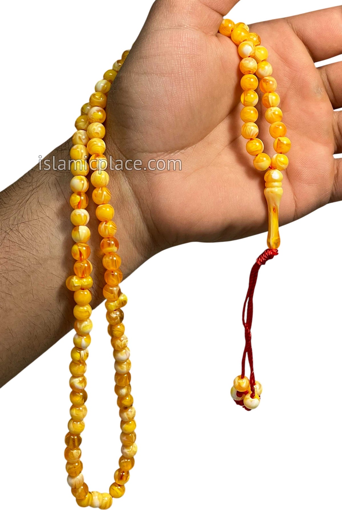 Amber Gold - Khalil Tasbih Prayer Beads