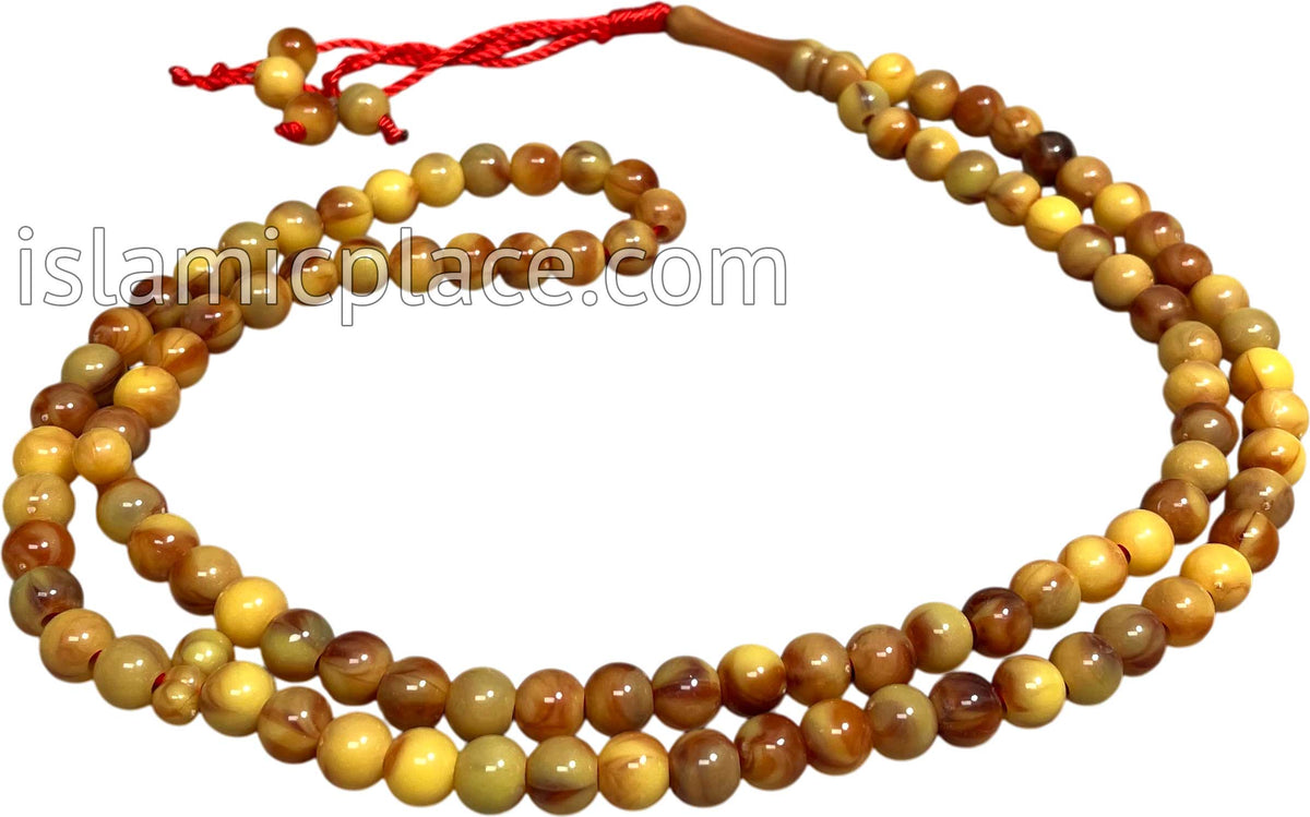 Caramel - Khalil Tasbih Prayer Beads
