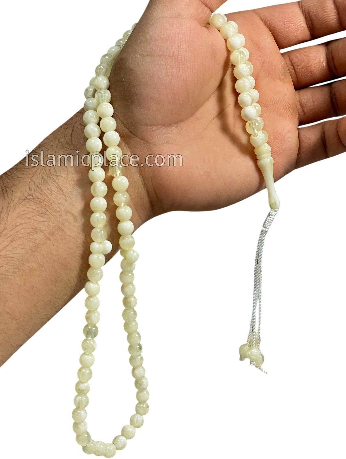 Cream Pearl - Khalil Tasbih Prayer Beads