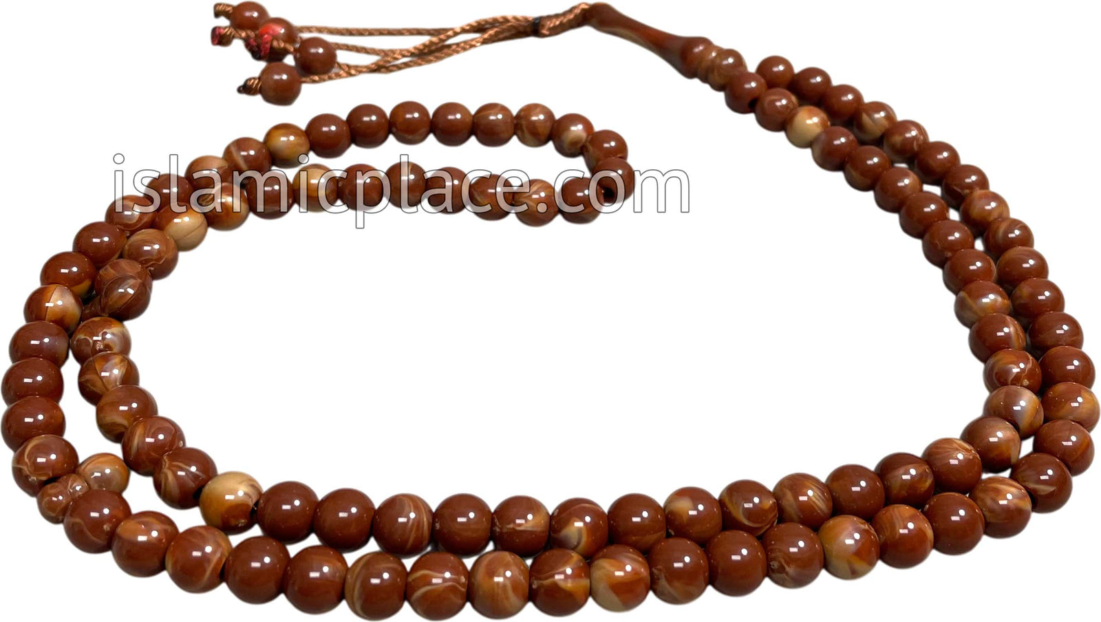 Mahogany - Khalil Tasbih Prayer Beads