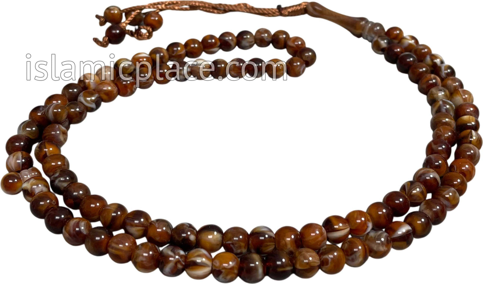 Seashell Brown - Khalil Tasbih Prayer Beads