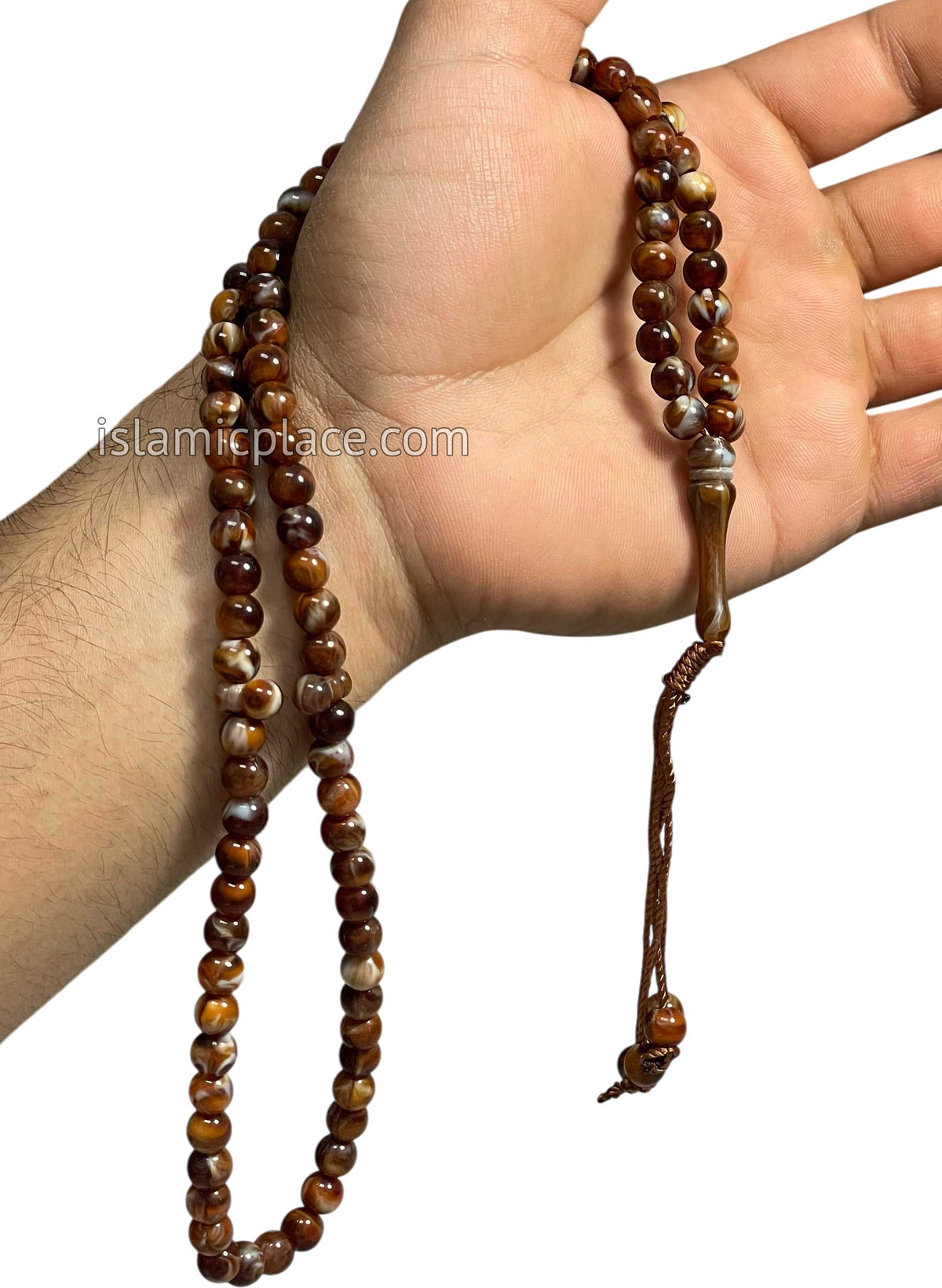Seashell Brown - Khalil Tasbih Prayer Beads