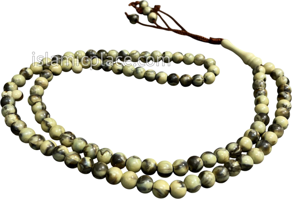 Seashell Cream - Khalil Tasbih Prayer Beads