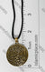 Gold and Black "La ilaha illallah Muhammad rasulullah" Stainless Steel Necklace - jp13