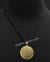 Gold and Black "La ilaha illallah Muhammad rasulullah" Stainless Steel Necklace - jp13