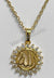 Gold Allah Stainless Steel Necklace - jp19