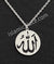 Silver Allah Stainless Steel Necklace - jp31