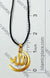 Gold Allah Stainless Steel Necklace - jp34-Gold