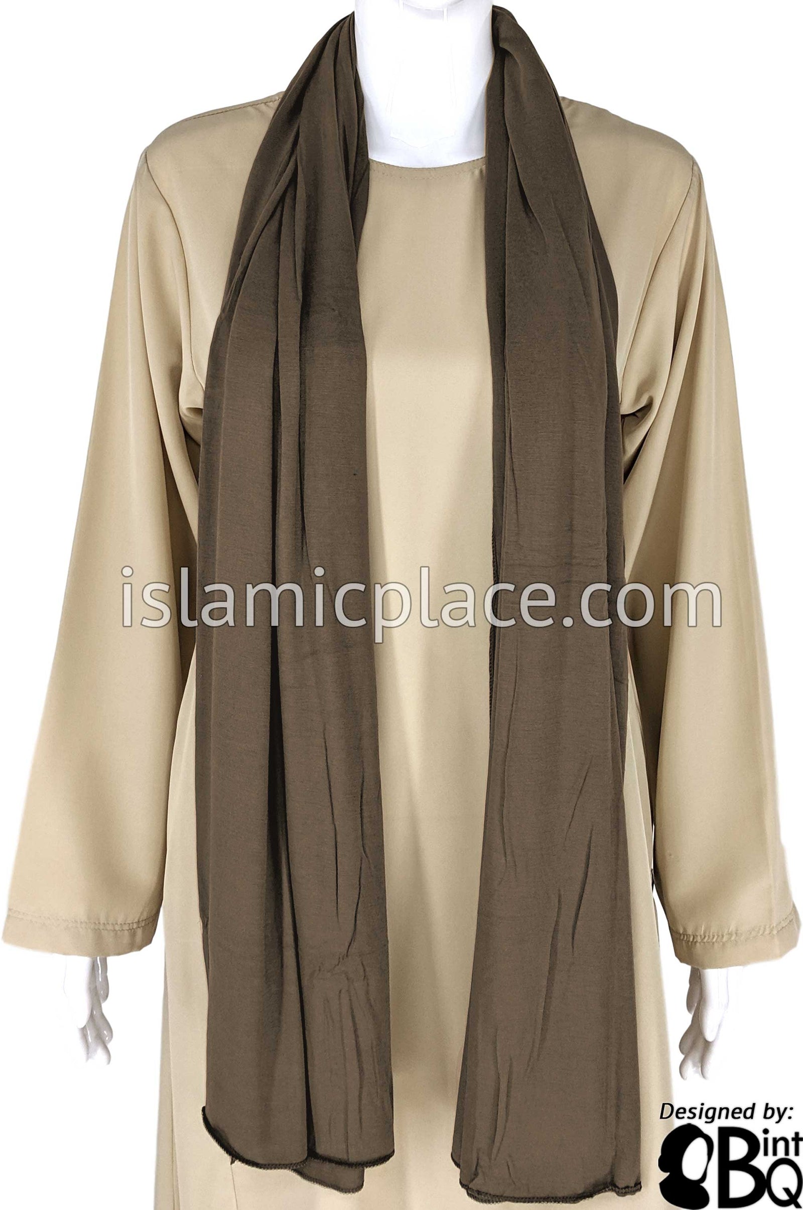 Bark Plain - Jamila Jersey Shayla Long Rectangle Hijab 30"x70"