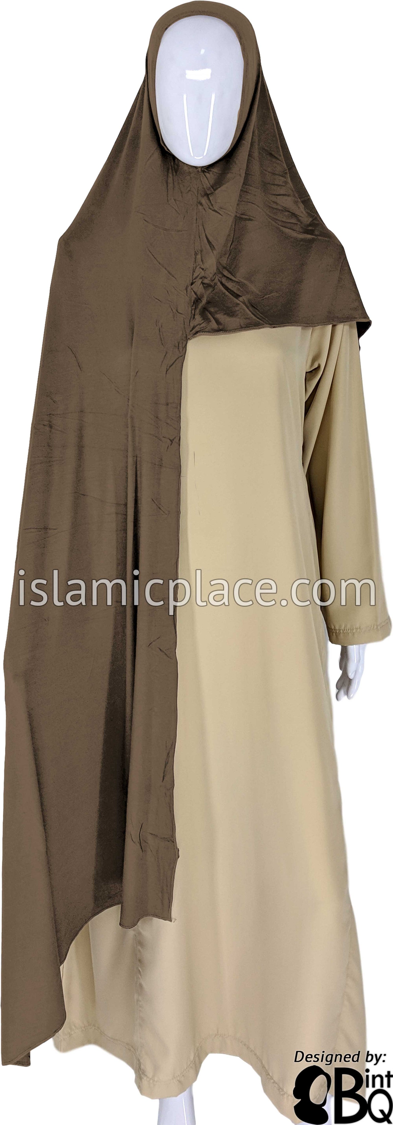 Bark Plain - Easy Aisha Jersey Shayla Long Rectangle Hijab 30"x70"