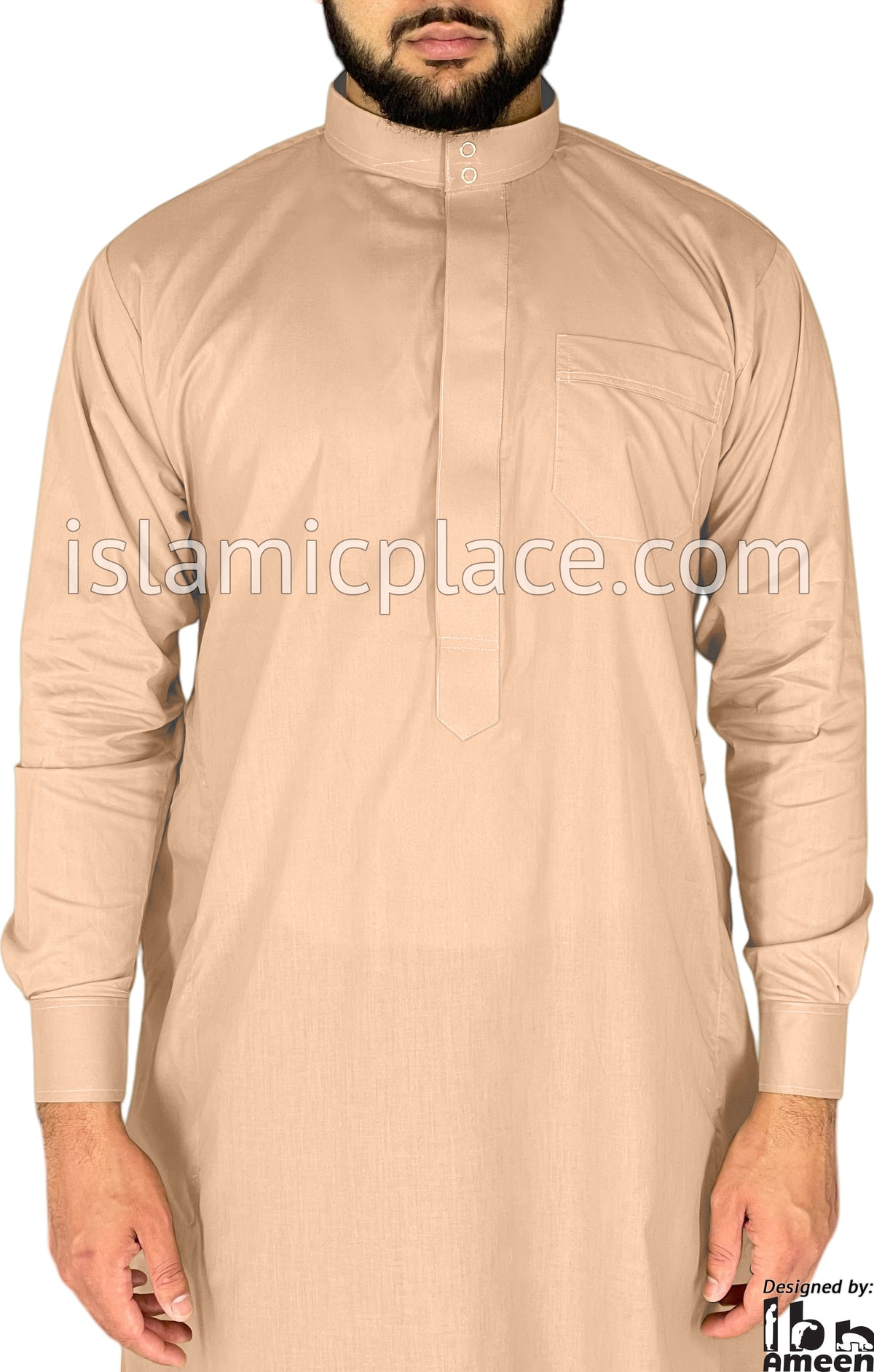 Salmon - Men Saudi Ad-Daffah LT Thob by Ibn Ameen - IA3