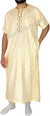 Cream - Rashad Style Short Sleeve Thob