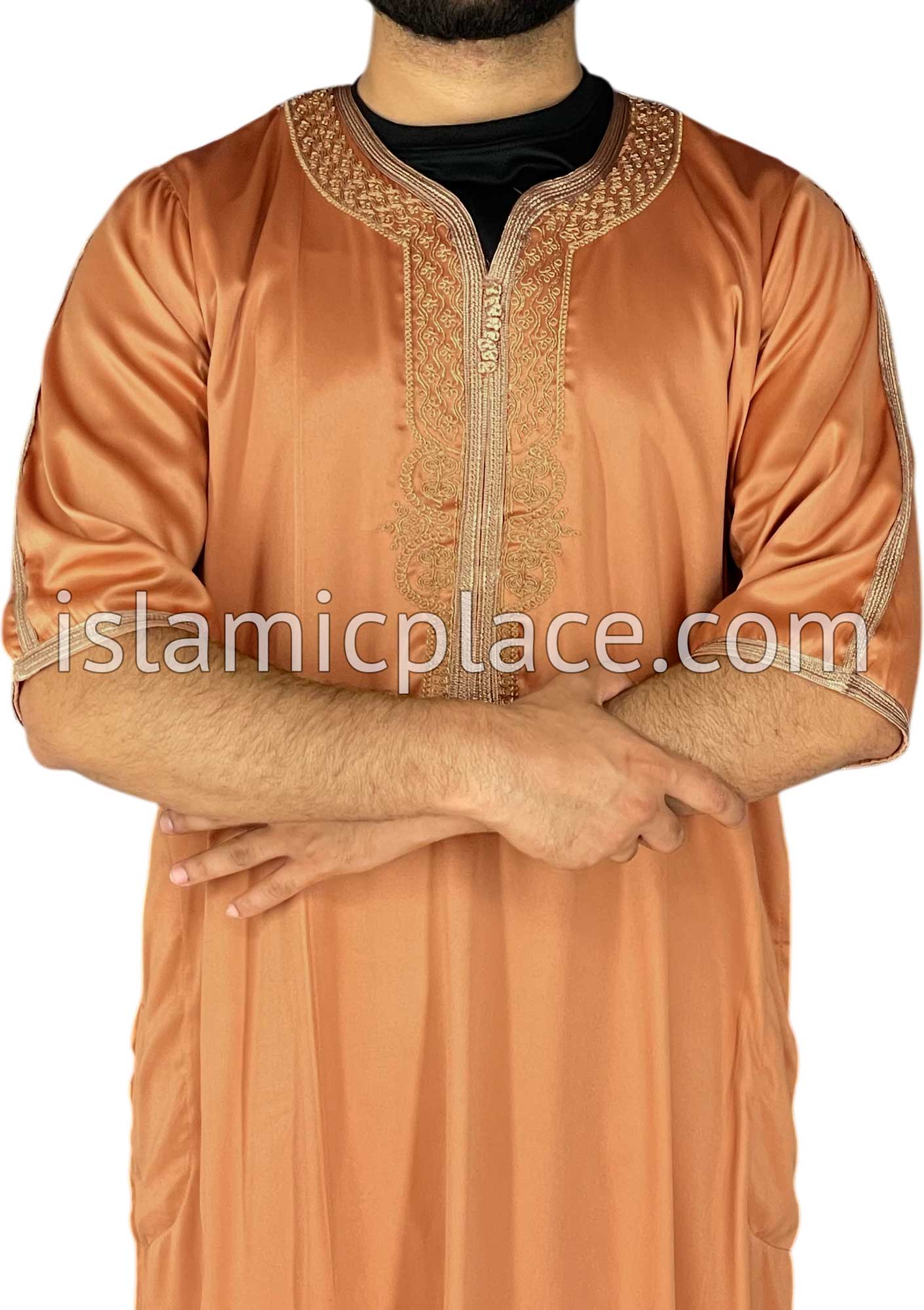 Copper - Saad Style Short Sleeve Thob