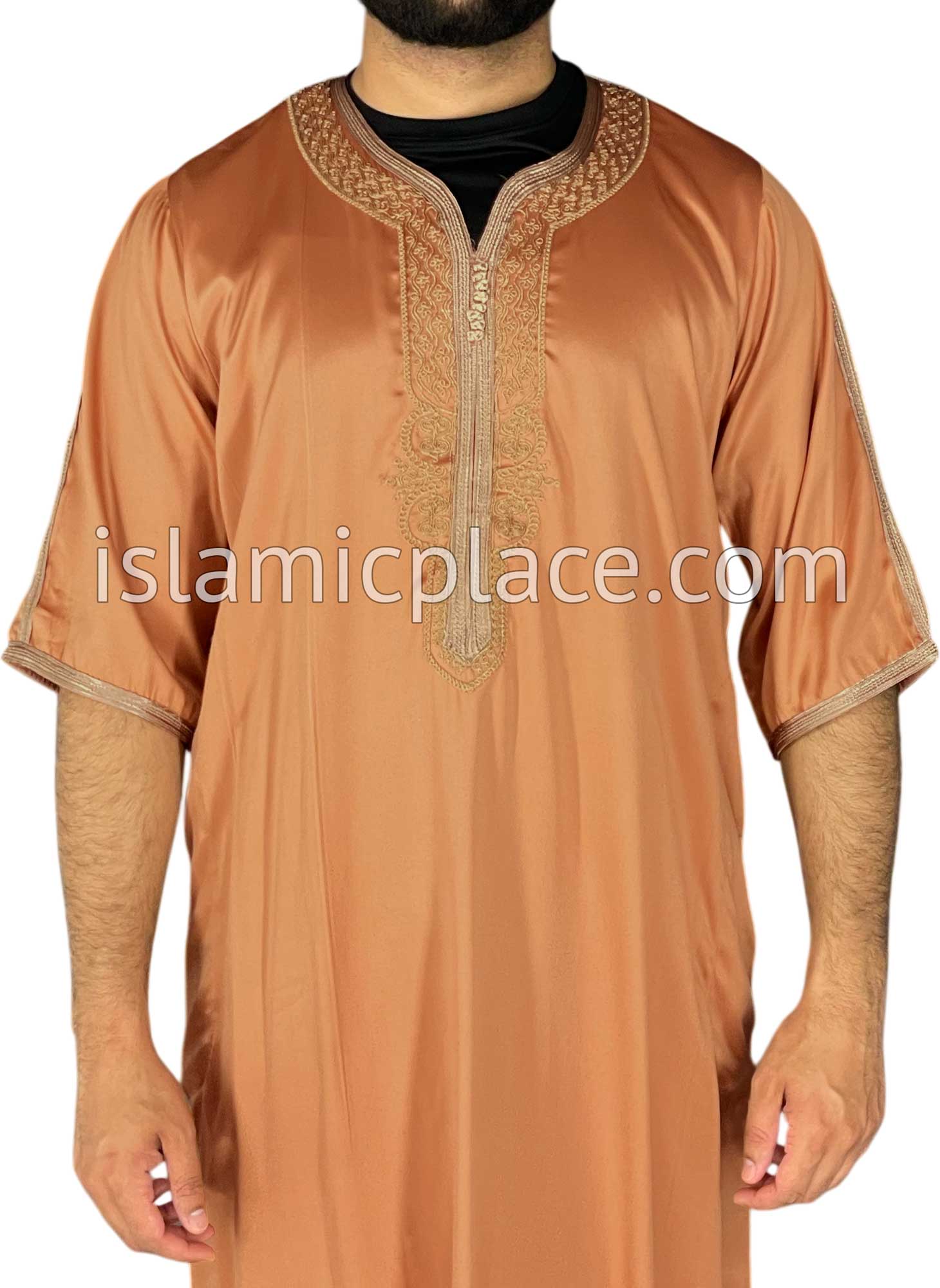 Copper - Saad Style Short Sleeve Thob