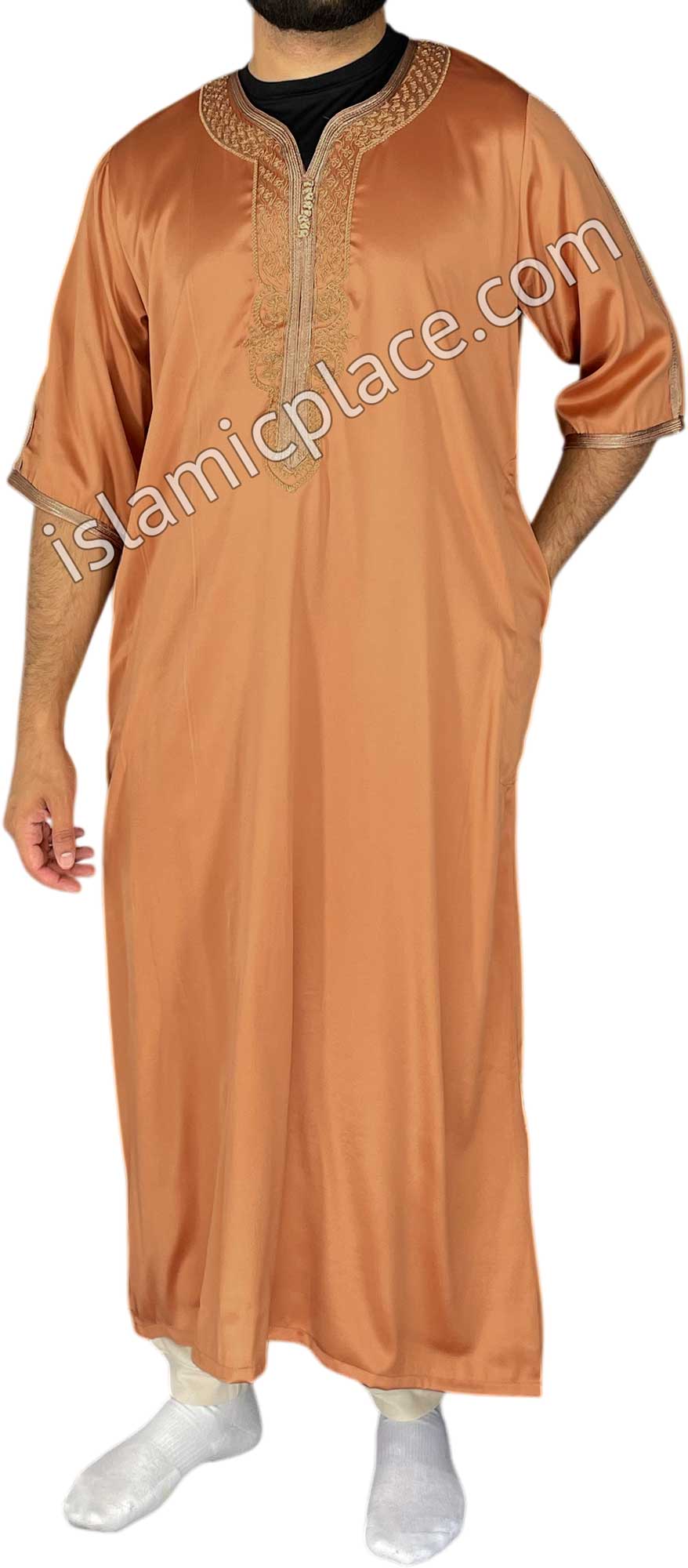 Copper - Saad Style Short Sleeve Thob