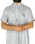 Light Heather Gray - Wahid Style Short Sleeve Thob