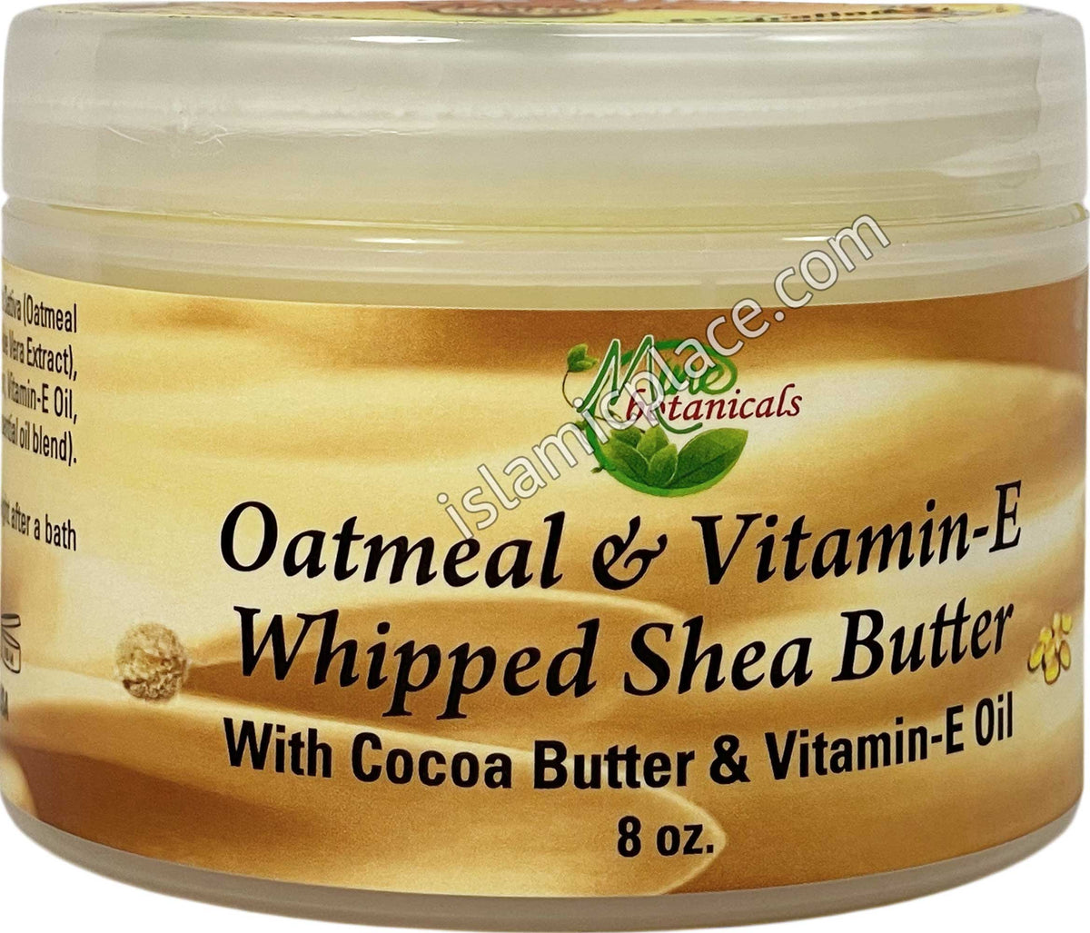 Oatmeal & Vitamin-E Whipped Shea Butter