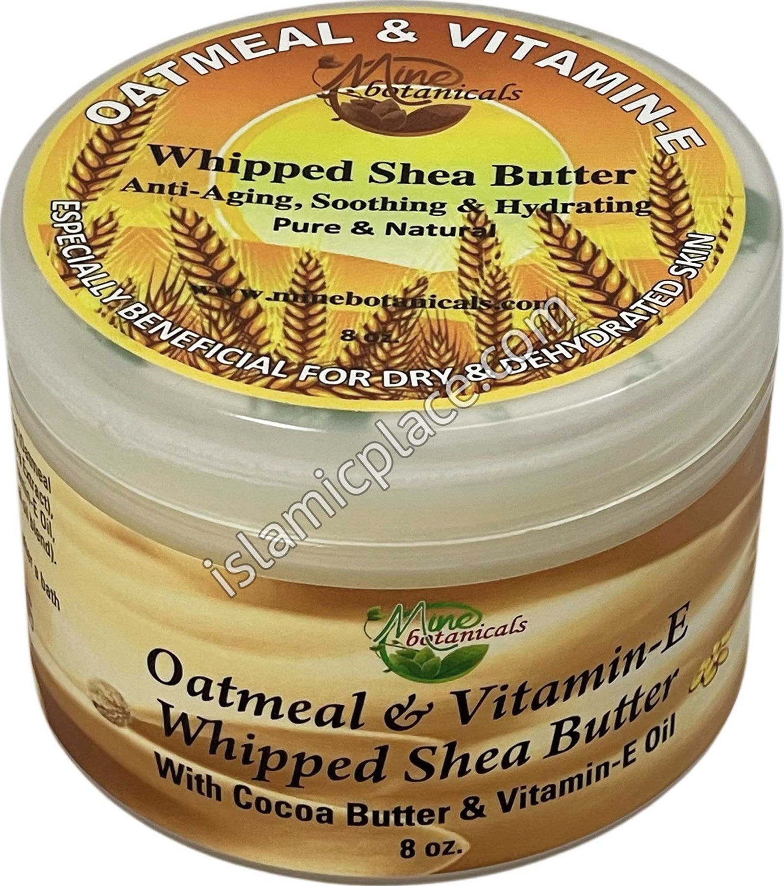 Oatmeal & Vitamin-E Whipped Shea Butter