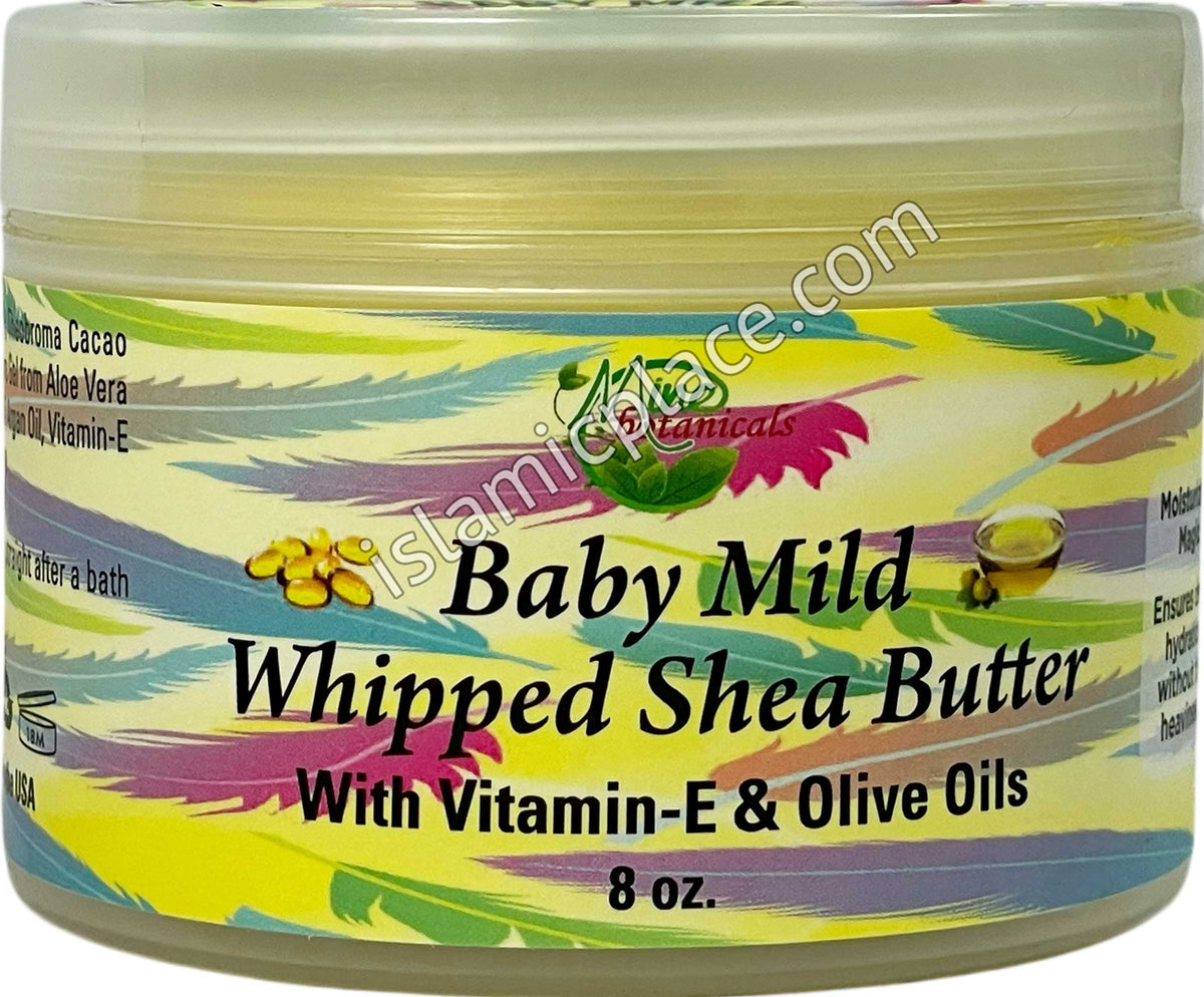 Baby Mild Whipped Shea Butter - Unscented - Fragrance Free
