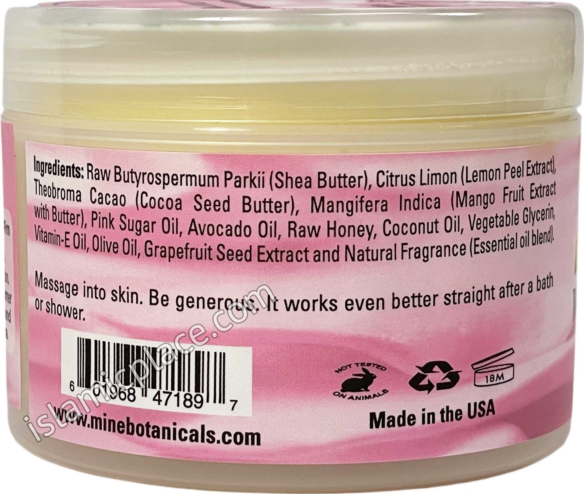 Pink Sugar Whipped Shea Butter