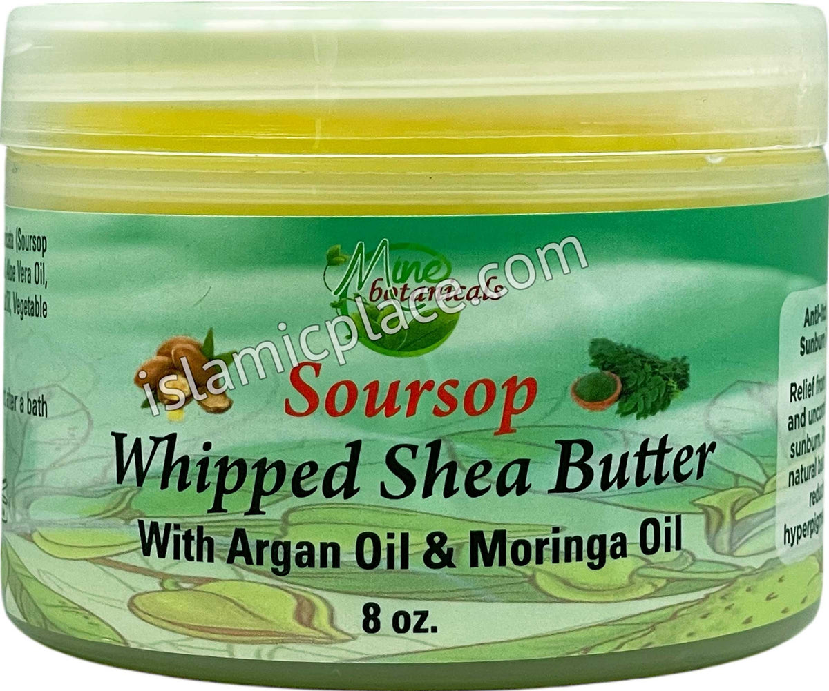Soursop Whipped Shea Butter With Argan & Moringa Oil