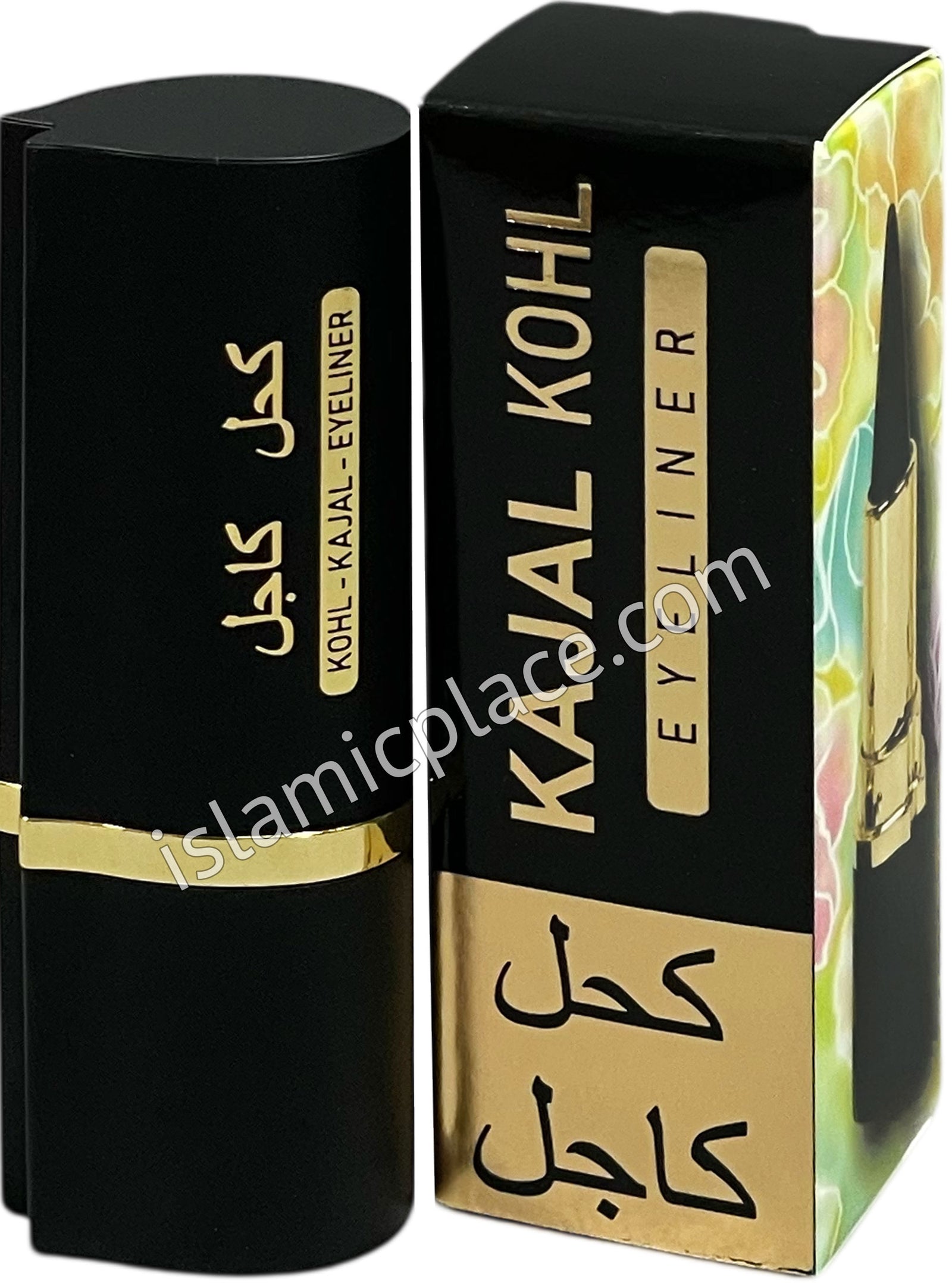 Kajal Kohl with an Elegant Black Twist Case