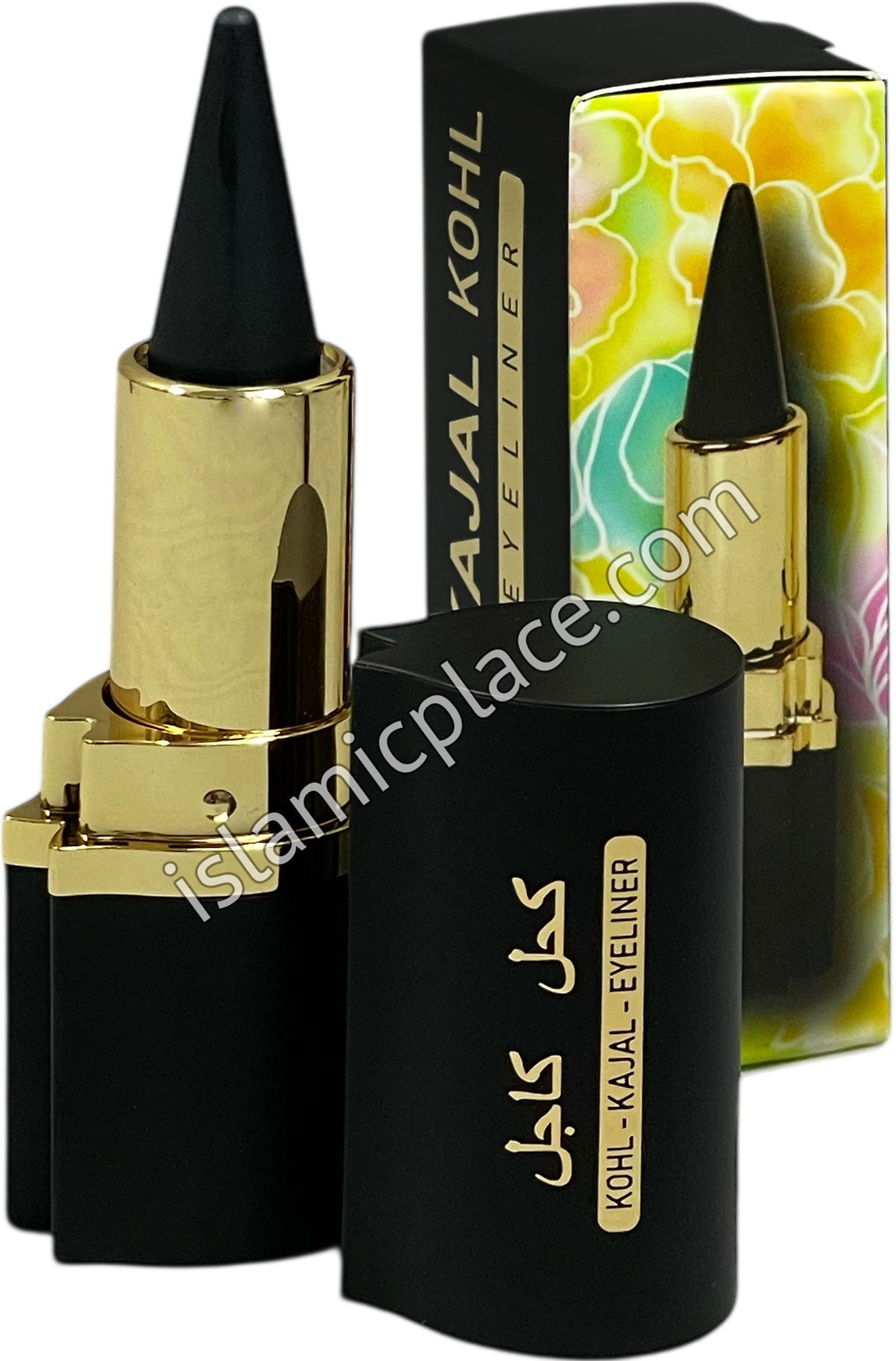 Kajal Kohl with an Elegant Black Twist Case