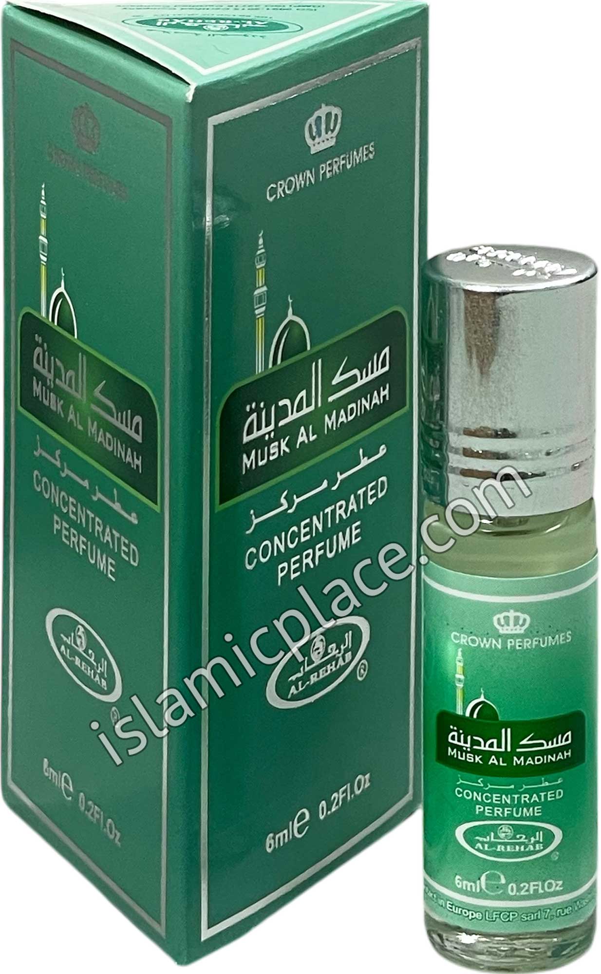 Musk Al Madinah - Perfume Oil by Al-Rehab Crown Perfumes 6ml Roll-on